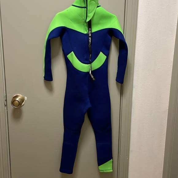 REALON Kids Wetsuit for Toddler Boys ,3mm Neoprene Swimsuits Children Wet Suits - Picture 5 of 6